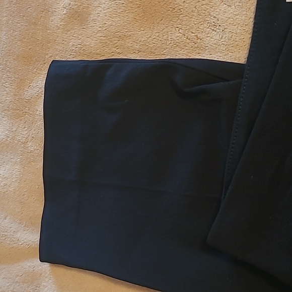 Talbots black pull on pants with spandex  Sz 8 - Picture 4 of 9